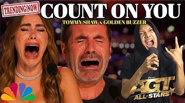 Golden Buzzer | Simon Cowell Cried When he heard The song Count On You an extraordinary voice