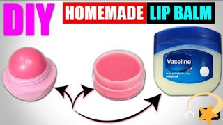 Make Your Own DIY Homemade Tint Lip Balm At Home In 5 Minutes Using Only 2