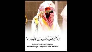 القران الكريم سورة الكرسي بصوت ماهر المعيقلي #القران_الكريم