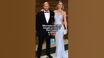 Who looks the best couple on Oscars in 2024 red carpet ✨❤️💑 #beforeandafter #oscars #antesydespues