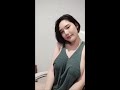 Cute girl short hair bigo live