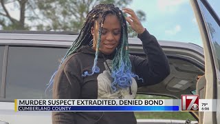 Murder suspect extradited to Fayetteville