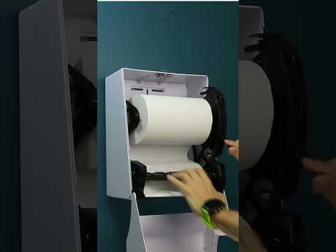 Vídeo: Com s'obre un dispensador de tovalloles de paper Vondrehle?