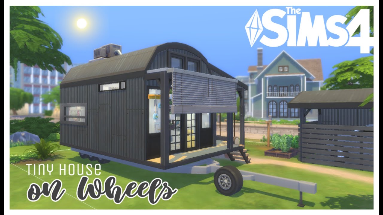 Tiny House on Wheels | No CC | Stop Motion Build | The Sims 4 - YouTube