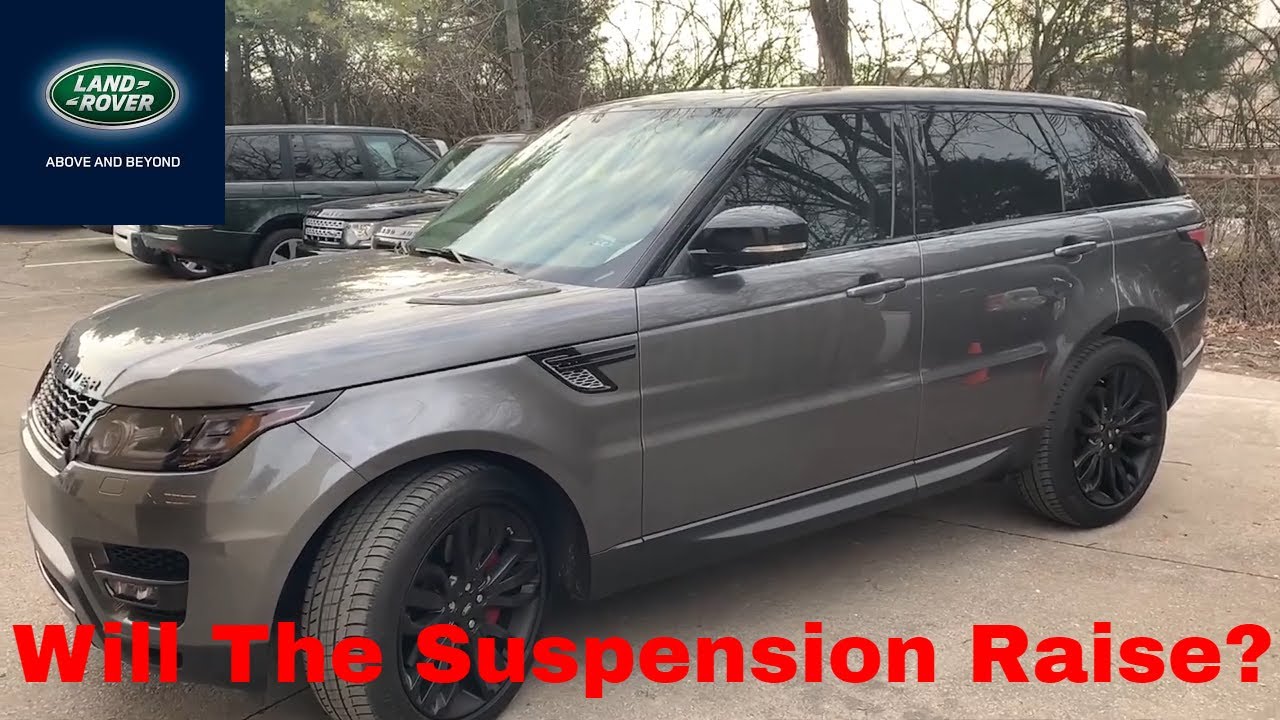 2014 Range Rover Sport Air Suspension Problems YouTube