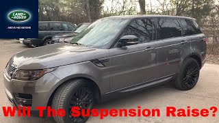 2014 Range Rover Sport Air Suspension Problems