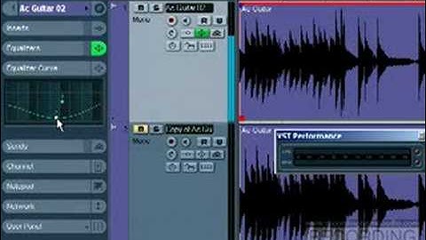Cubase 4 - Equalization from RecordingHomeAudio.com