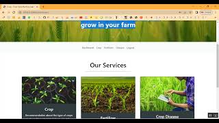 Crop Yield Fertilizer Leaf Disease in Python Projects