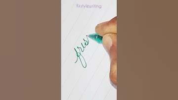 Easy cursive handwriting practice for beginners #shorts #youtubeshorts #cursive #viral #youtube