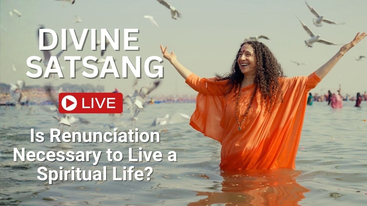 Divine Satsang LIVE with Pujya Sadhviji || 4 Mar 2026 ||
