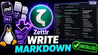How to Download & Install Zettlr on Linux (2026 Guide)