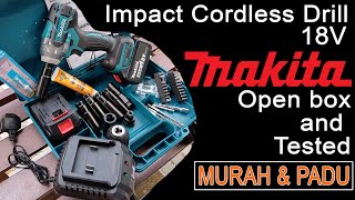 Makita Impact Cordless Wrench 18v Murah & Padu