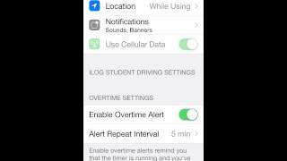 iLog Student Driving app for iPhone - Overview screenshot 2
