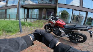 Honda NC750X DCT | Test Ride | RAW SOUND [4K Onboard]