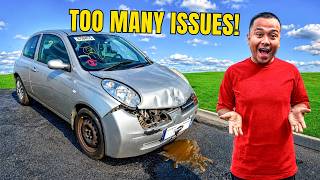 Is My CRASHED Micra Drivable? Fixing All The Issues With My Rebuilt Car