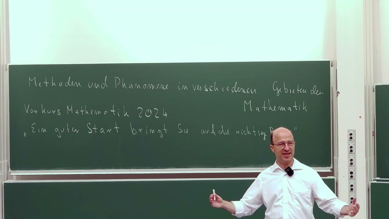 Vorkurs Mathematik TU Dortmund: 1. Vorlesung (2. September 2024) Teil 2