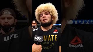 Khabib Retirement Speech 😔