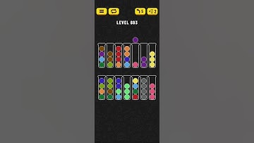 Ball Sort - Color Puzzle Game - Level 693 - Walkthrough SOLVED by RobotPlayer AI!!!