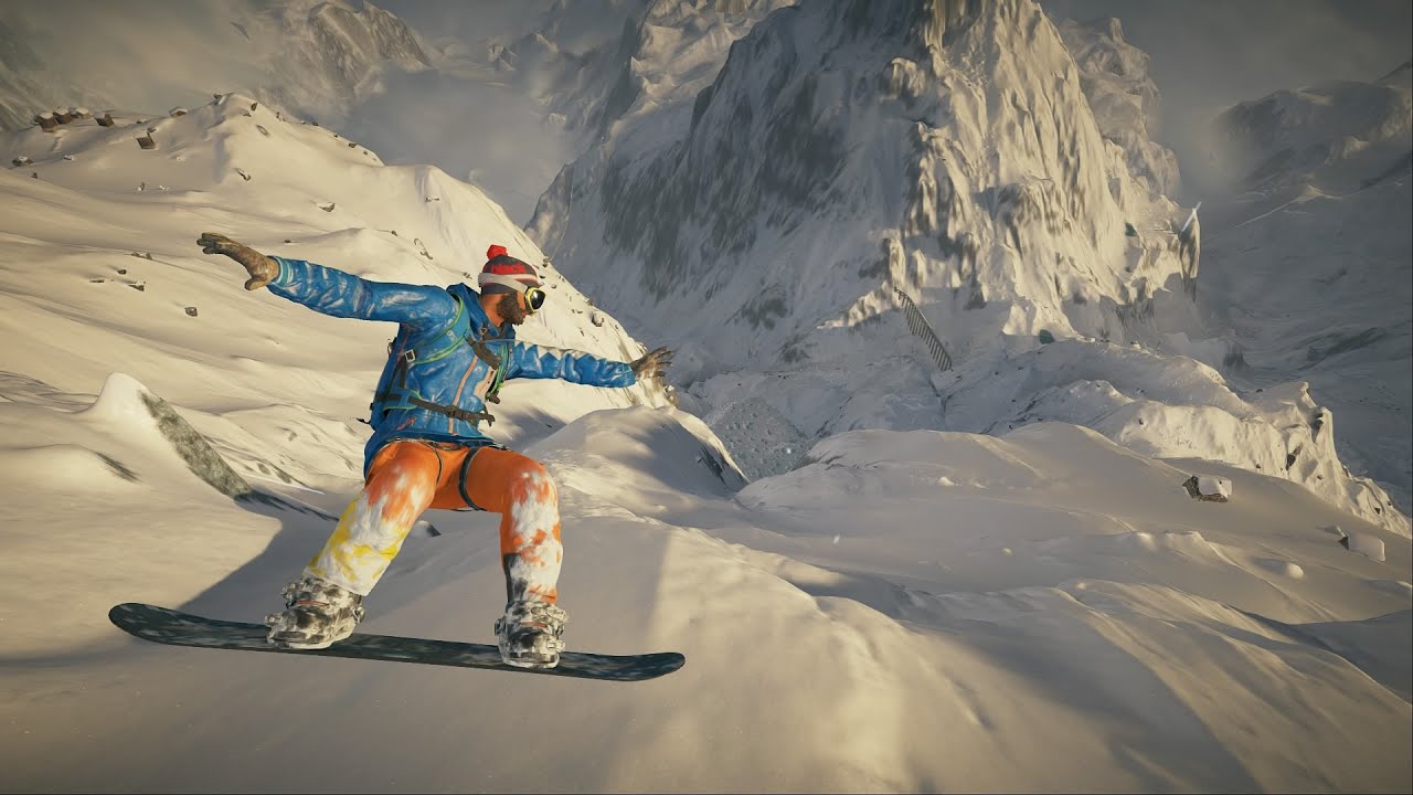 STEEP | The Alps | Open World Free Roam | Immersive Snow board Tricks & Downhill Rage | PS4