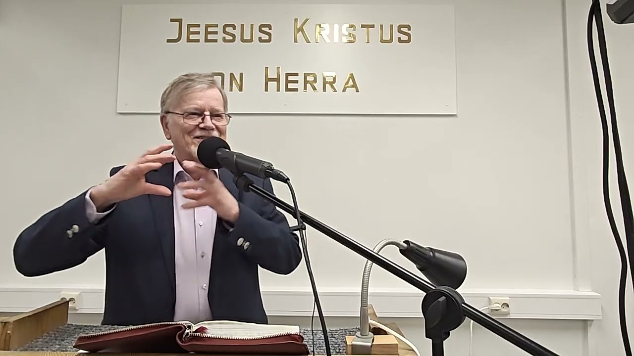 1.2.2026 Ehtoolliskokous. Aiheena: Jeesus on alku ja loppu. Puhujana Pauli Rahkonen 