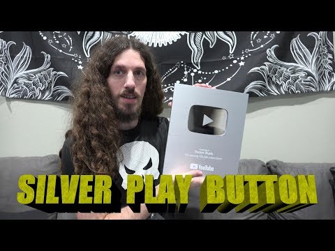 Silver Play Button Unboxing! Thank you all so much!