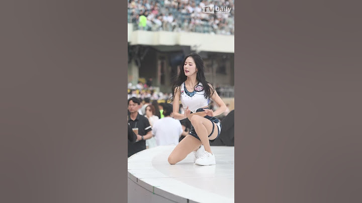 #치어리더 #박기량 '야구장 팝스타는 언니다 얘들아~' #야구 #두산베어스 #shorts (영상제공-스포츠투데이)