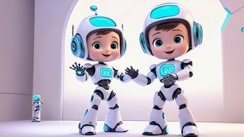 Six Toy Robots Count to Ten | Counting Song for Kids | Learn Numbers with Robots