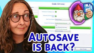 Sims 4 Update Brought Back Autosave?!