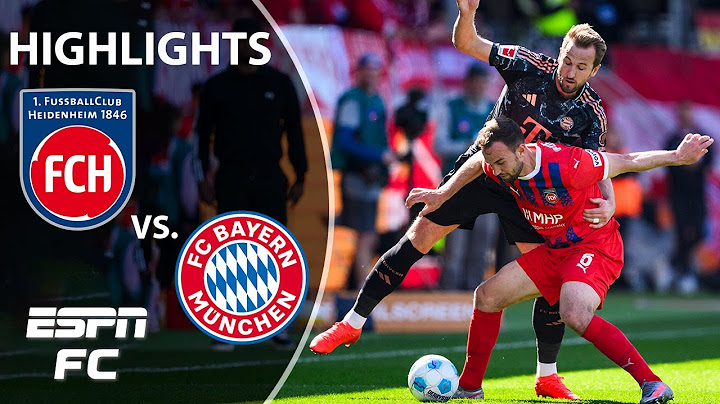 🚨 HARRY KANE SCORES 🚨 Heidenheim vs. Bayern Munich | Bundesliga Highlights | ESPN FC
