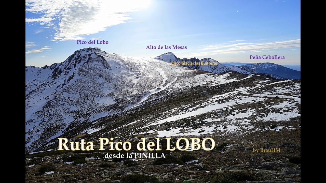 Pico del Lobo, techo del Macizo de Ayllón y de Castilla La Mancha. Ruta desde La Pinilla