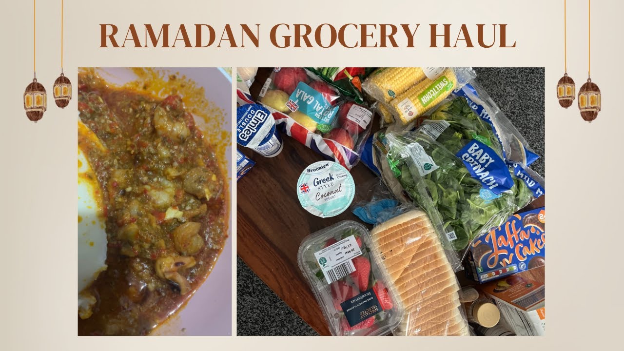 RAMADAN GROCERY HAUL | AFRICAN FOOD SHOP IN MANCHESTER!