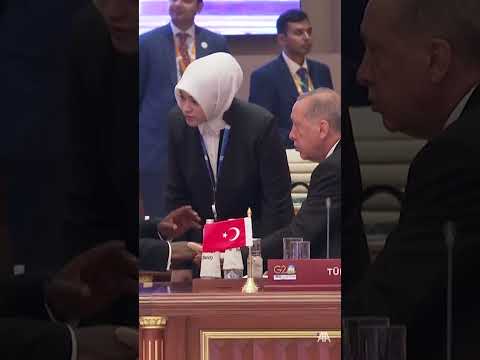 Cumhurbaşkanı Erdoğan, Hindistan'da düzenlenen G20 Liderler Zirvesi'nin ilk oturumuna katıldı