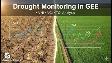 Drought Monitoring using VHI, VCI, TCI in Google Earth Engine