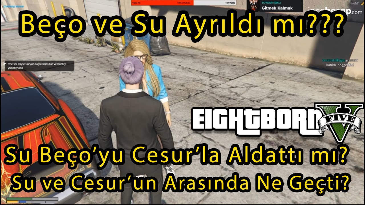EightbornV Beço ve Su Ayrıldı mı ?? - Su ve Cesur'un Arasında Neler Geçti?!? - EightbornV Flavorr