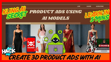 🔴 How to Create 3D Product Ads Video Using Kling AI |📢Kling AI Image To Video Tutorial 🔴