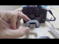 Using a Canon EyeCup on Panasonic GH4