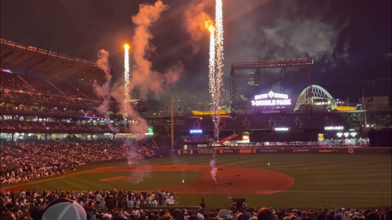 Fireworks show after the Seattle Mariners Game YouTube