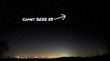 Comet 2022E3 ZTF Time lapse