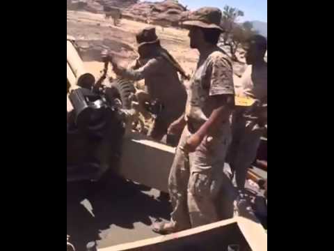 ضابط القوات البرية يهدي الحوثيين حلاوة العيد من نوع آخر