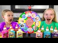 Mystery Wheel of Youtubers Pick Our Slime Ingredients!!