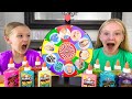 Mystery Wheel of Youtubers Pick Our Slime Ingredients!! Mp3 Song