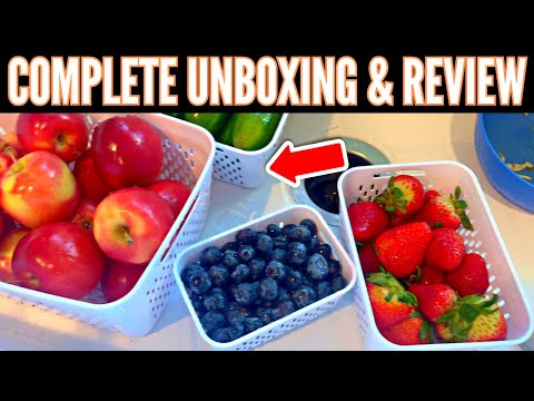 Best Food Storage Containers? Freshmage Large Fruit Containers (Full Review & Demo)