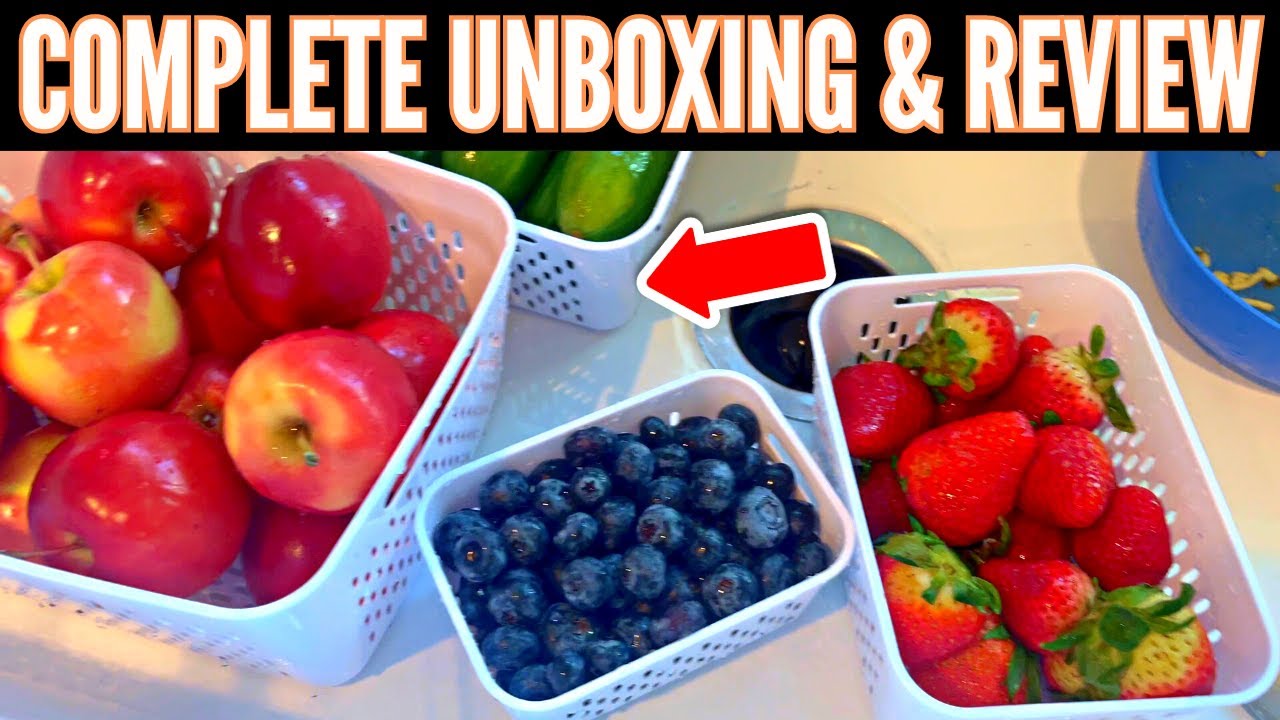 Best Food Storage Containers? Freshmage Large Fruit Containers (Full Review & Demo)