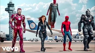 CJ - Whoopty | Captain America: Civil War [Airport Battle Scene] Clip