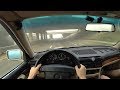 1989 E32 BMW 735iL - POV Driving Impressions (Binaural Audio)