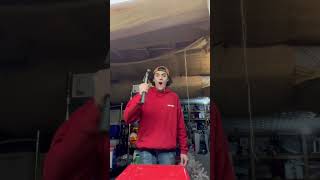 I think I made a new hammer flipping trick lol