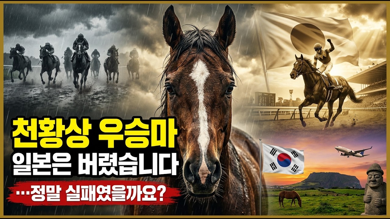 「천황상 우승마를 일본은 버렸습니다」 …정말 실패였을까요? | [피는 강물처럼 흐른다] 부전자전 EP9 — 인그란디어 (상편)