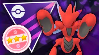 *PERFECT IV* LEVEL 51 SHADOW SCIZOR WONT STOP BOOSTING IN THE OPEN MASTER LEAGUE! | Pokémon GO PvP