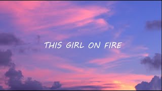 Alicia Keys - Girl on Fire (Lyrics)