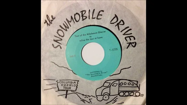 the snowmobile driver HAROLD FLAKE - tour of the A...